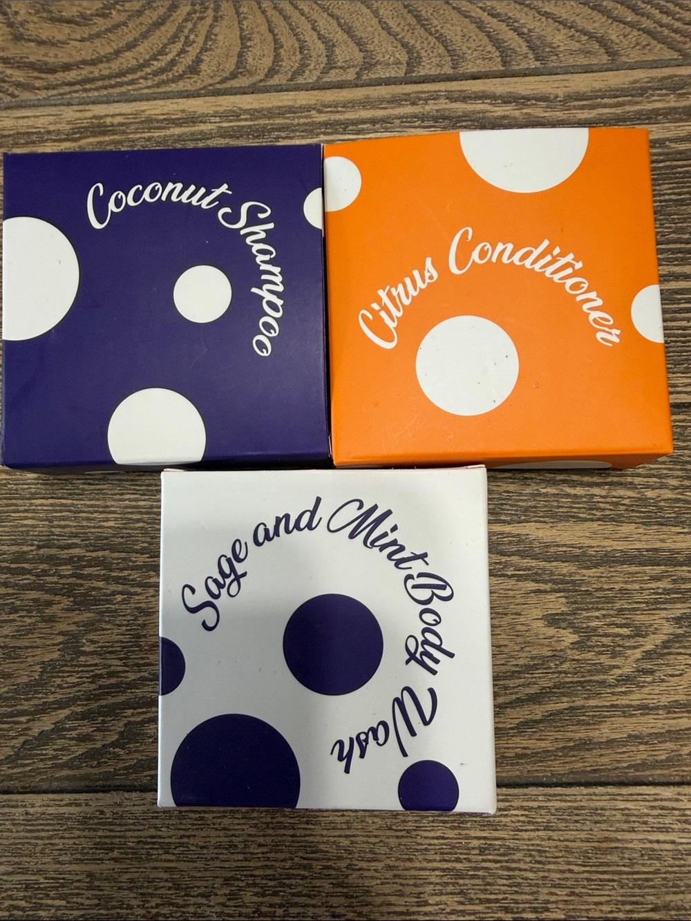 Soap Creek Coconut Shampoo Bar + Citrus Conditioner Bar + Sage & Mint Body Bar